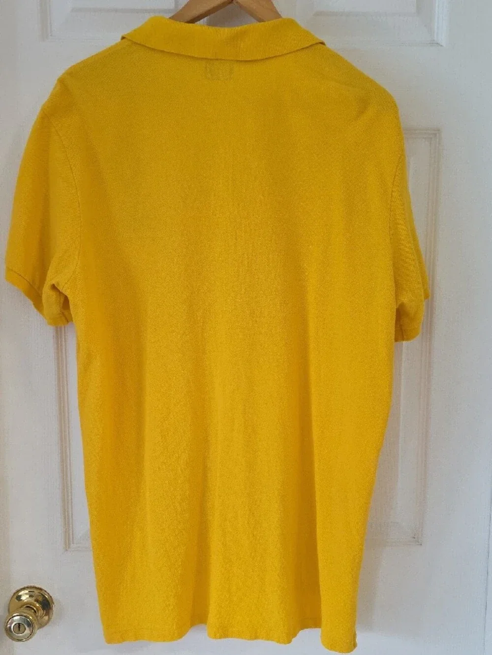 Polo by Ralph Lauren Yellow USA Beijing 2008 Olympics Polo Shirt Men's Size Xl